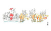 Cartoon: Almost Organised (small) by helmutk tagged seasons