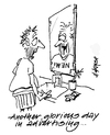 Cartoon: Another Glorious Day (small) by helmutk tagged life