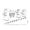 Cartoon: ATM (small) by helmutk tagged business
