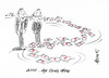 Cartoon: Cash Flow (small) by helmutk tagged finance