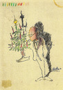 Cartoon: Christmas Card 96 (small) by helmutk tagged social,life