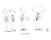 Cartoon: Cloude (small) by helmutk tagged business