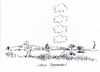 Cartoon: Clouds Organized (small) by helmutk tagged nature