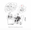 Cartoon: Consultant de Luxe (small) by helmutk tagged business