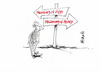 Cartoon: Mean Money (small) by helmutk tagged economy