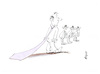 Cartoon: Tie Parade (small) by helmutk tagged business