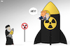 Cartoon: Nuclear Playground (small) by Tjeerd Royaards tagged trump,netanyahu,israel,iran,deal,usa,nuclear,weapons,bombs,ban