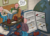 Cartoon: Resource depletion (small) by Tjeerd Royaards tagged earth,humans,humanity,resources,nature,empty