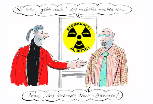 Cartoon: AKW Werbung (medium) by woessner tagged woessner,karikaturen,cartoons,imageverbesserung,marke,markenzeichen,industrie,grosskonzerne,multinationale,konzerne,lobbyismus,lobby,lobbyarbeit,imagepflege,atomkraft,ja,bitte,nuklearindustrie,atomindustrie,werbung,werbekampagne,imagekampagne,werbeagentur,kernkraft,atomkraftwerke,kernkraftwerke,atommeiler,atomkatastrophe,atomenergie,woessner,karikaturen,cartoons,imageverbesserung,marke,markenzeichen,industrie,grosskonzerne,multinationale,konzerne,lobbyismus,lobby,lobbyarbeit,imagepflege,atomkraft,ja,bitte,nuklearindustrie,atomindustrie,werbung,werbekampagne,imagekampagne,werbeagentur,kernkraft,atomkraftwerke,kernkraftwerke,atommeiler,atomkatastrophe,atomenergie