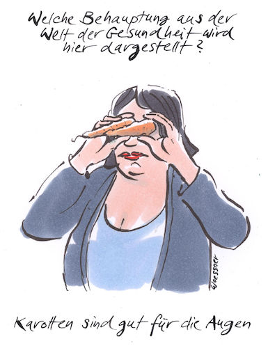 Cartoon: Karotte (medium) by woessner tagged woessner,karikaturen,cartoons,augenkrankheit,bilderrätsel,rebus,spiel,medizinisch,arzt,patient,behauptung,ammenmärchen,redewendung,erraten,ratespiel,karotte,gut,für,augen,gesundheit,medizin,fernglas,rätsel,gemüse,pflanzen,vitamine,mineralien,gesundheitsstoffe,inhaltsstoffe,krankheit,sehen,kurzsichtigkeit,fehlsichtigkeit,weitsichtigkeit,woessner,karikaturen,cartoons,augenkrankheit,bilderrätsel,rebus,spiel,medizinisch,arzt,patient,behauptung,ammenmärchen,redewendung,erraten,ratespiel,karotte,gut,für,augen,gesundheit,medizin,fernglas,rätsel,gemüse,pflanzen,vitamine,mineralien,gesundheitsstoffe,inhaltsstoffe,krankheit,sehen,kurzsichtigkeit,fehlsichtigkeit,weitsichtigkeit