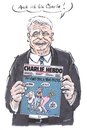 Cartoon: Gauck charlie hebdo (small) by woessner tagged ich bin charlie gauck bundespräsident pfarrer gitteslästerung blasphemie solidarität satire islam gewalt attentat pressefreiheit pegida muslime
