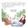 Cartoon: zeppelin (small) by woessner tagged weibliches,gegenstück,zum,zeppelin,ufo,fliegende,untertasse,luftschiff,verkehr,sexismus