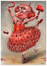 Red ballerina