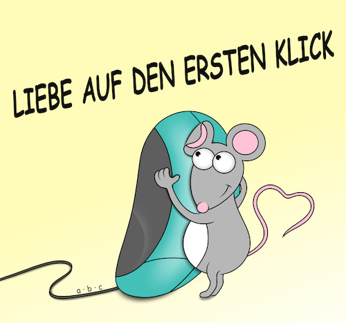 Cartoon: Liebe auf den ersten Klick. (medium) by a-b-c tagged abc,maus,mauspad,mousepad,it,computer,hardware,rechner,arbeitsplatz,tierwelt,tier,nager,liebe,büro,office,eingabe,interaktion,paar,freundschaft,schmusen,zärtlichkeit,glück,glücklich,rendevouz,gemeinsamkeit,zweisamkeit,beziehung,erotik,abc,maus,mauspad,mousepad,it,computer,hardware,rechner,arbeitsplatz,tierwelt,tier,nager,liebe,büro,office,eingabe,interaktion,paar,freundschaft,schmusen,zärtlichkeit,glück,glücklich,rendevouz,gemeinsamkeit,zweisamkeit,beziehung,erotik