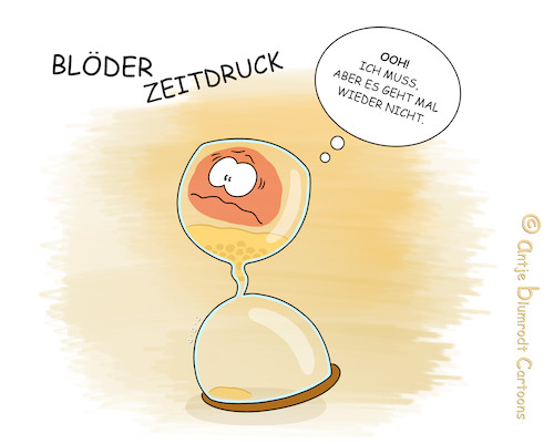 Cartoon: Zeitdruck (medium) by a-b-c tagged sanduhr,zeit,zeitdruck,verstopfung,sand,uhr,uhrzeit,termine,sanduhr,zeit,zeitdruck,verstopfung,sand,uhr,uhrzeit,termine