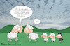 Cartoon: Schafkopf (small) by a-b-c tagged spiel,schafkopf,karten,schafe,skat,rommee,regeln,familie