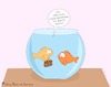 Cartoon: Umzug (small) by a-b-c tagged fisch,aquarium,feucht,wasser,wohnung,auszug,umzug,aquaristik,aquarianer