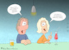 Cartoon: Wechseljahre (small) by a-b-c tagged wechseljahre,klimakterium,menopause,hormone,frau,alter,medizin,umstellung,zyklus