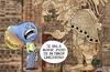Cartoon: prediccion MAYA (small) by JAMEScartoons tagged 2012,maya,fin,del,mundo,james,jaime,mercado