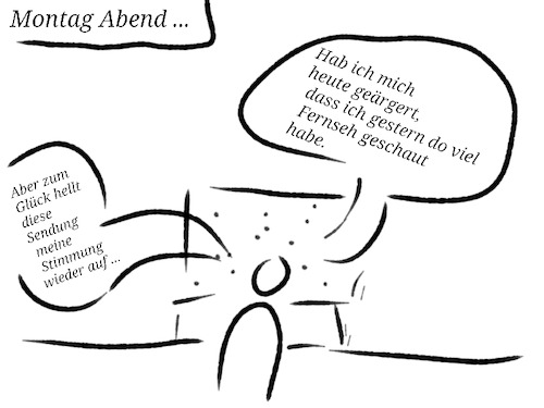 Cartoon: Vorsätze (medium) by ApiloniusArt tagged vorsatz,geärgert,selbstkritik,selbstwahrnehmung,denken,zunkunft