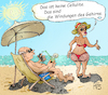 Cartoon: Cellulite (small) by Back tagged bräunen,strand,cellulite,schönheitörper,sommer