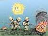 Cartoon: Der Verräter (small) by Back tagged türkei,waldbrände