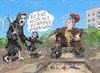 Cartoon: Die Angst (small) by Back tagged angst,kinder,mobbing,erziehung,reaper,sensenmann,kinderschutz,ziehe
