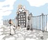 Cartoon: Passwort vergessen (small) by Back tagged leben,himmel,träume