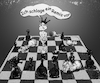 Cartoon: Remis (small) by Back tagged chess,schach,konflikt,diplomatie