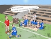 Cartoon: Trainieren (small) by Back tagged trainieren,tor,fußball,football,soccer,sport,torjubel