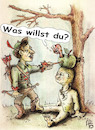 Cartoon: Wohin mich das gebracht hat? (small) by Back tagged lebensweg,verhalten,tat,geste