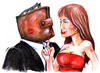 Cartoon: Honey  Money (small) by JARO tagged money relationship love woman