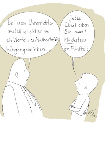 Cartoon: Mindestens (medium) by Braesig tagged math2022