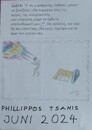 Cartoon: PHILLIPPOS TZANIS ermordet (small) by skätschup tagged bad,oyenhausen,leider,sind,mord,und,kriminalität,zu,etwas,alltäglichem,gewo