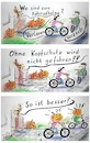 Cartoon: Fahrradhelme (small) by TomPauLeser tagged fahrradhelm,fahrradhelme,helm,fahrrad,bike,mountainbike,kopfschutz,schutz,haloween,kürbis