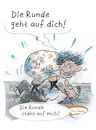 Cartoon: Gehen oder stehen (small) by TomPauLeser tagged rund,runde,stehen,gehen,gewalt,häusliche,wortspiel,rundungen,schlapplachsachen,satire,tompaule,cartoon,ich,steh,auf,dich,geht,mich