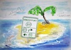 Cartoon: Fietsknooppunt (small) by TomPauLeser tagged fiets,knooppunt,fietsknooppunt,eilanden
