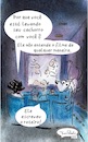 Cartoon: No cinema (small) by TomPauLeser tagged no,cinema,script,dog,owner,livro,de,filme,pipoca,popcorn