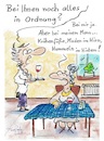 Cartoon: So weit in Ordnung (small) by TomPauLeser tagged ordnung,kellner,ober,maden,hummeln,hintern,krähenfüße,gastronom,restaurant,wein,weinglas,bestellung,nachfrage