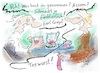 Cartoon: Teezeremonie (small) by TomPauLeser tagged tee,teekanne,teetasse,teeaufguss,teewurst,wurst,assam,earl,grey,teewärmer,stövchen,teestövchen