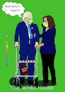 Cartoon: The President (small) by andreascartoon tagged usa,biden,harris,alter