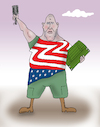 Cartoon: Dwayne Johnson (small) by Tarasenko  Valeri tagged money,image,us,army