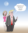 Cartoon: Important meeting (small) by Tarasenko  Valeri tagged trump,milanya,putin,meeting,deal