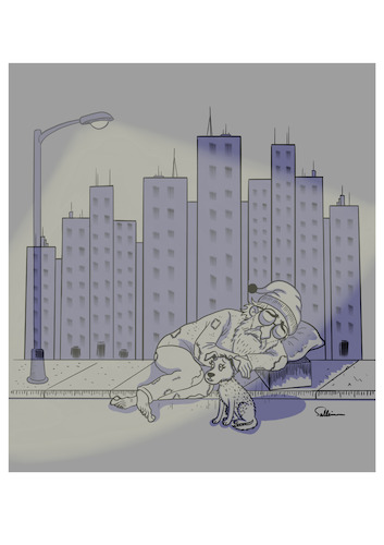 Cartoon: Armut (medium) by sally cartoonist tagged armut,geld,menschlich,armut,geld,menschlich