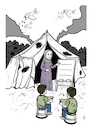 Cartoon: In War (small) by sally cartoonist tagged education,children,national,international,conflicts,war
