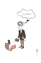 Cartoon: Salary (small) by sally cartoonist tagged salary