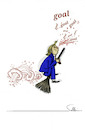 Cartoon: Trumps goal (small) by sally cartoonist tagged trumps,goal
