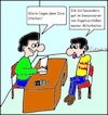 Cartoon: Das Bewerbungsgespräch... (small) by Stümper tagged bewerbungsgespräch,mann,chef,vorstellungsgespräch,bewerbung,gesellschaft,denunziant,denunziantentum,faulheit