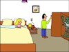 Cartoon: Erwischt... (small) by Stümper tagged seitensprung,ehe,mann,frau,alien