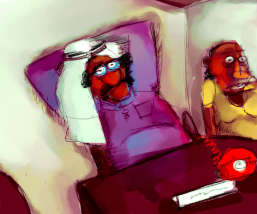 Cartoon: intercours investment (medium) by sal tagged cartoon